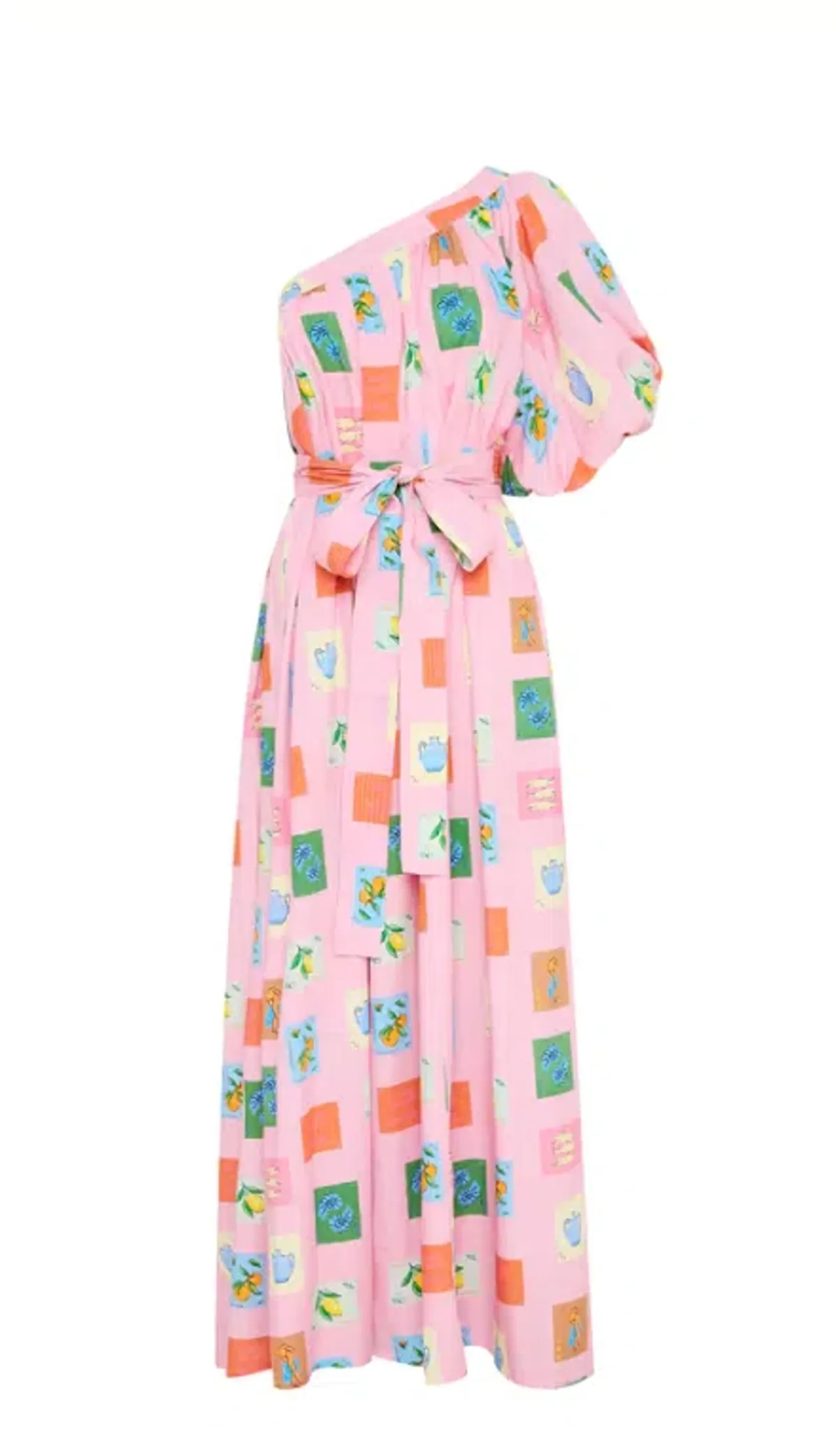 Palm Noosa Lotus Maxi Dress Pink Emblem Size 12 - Image 3