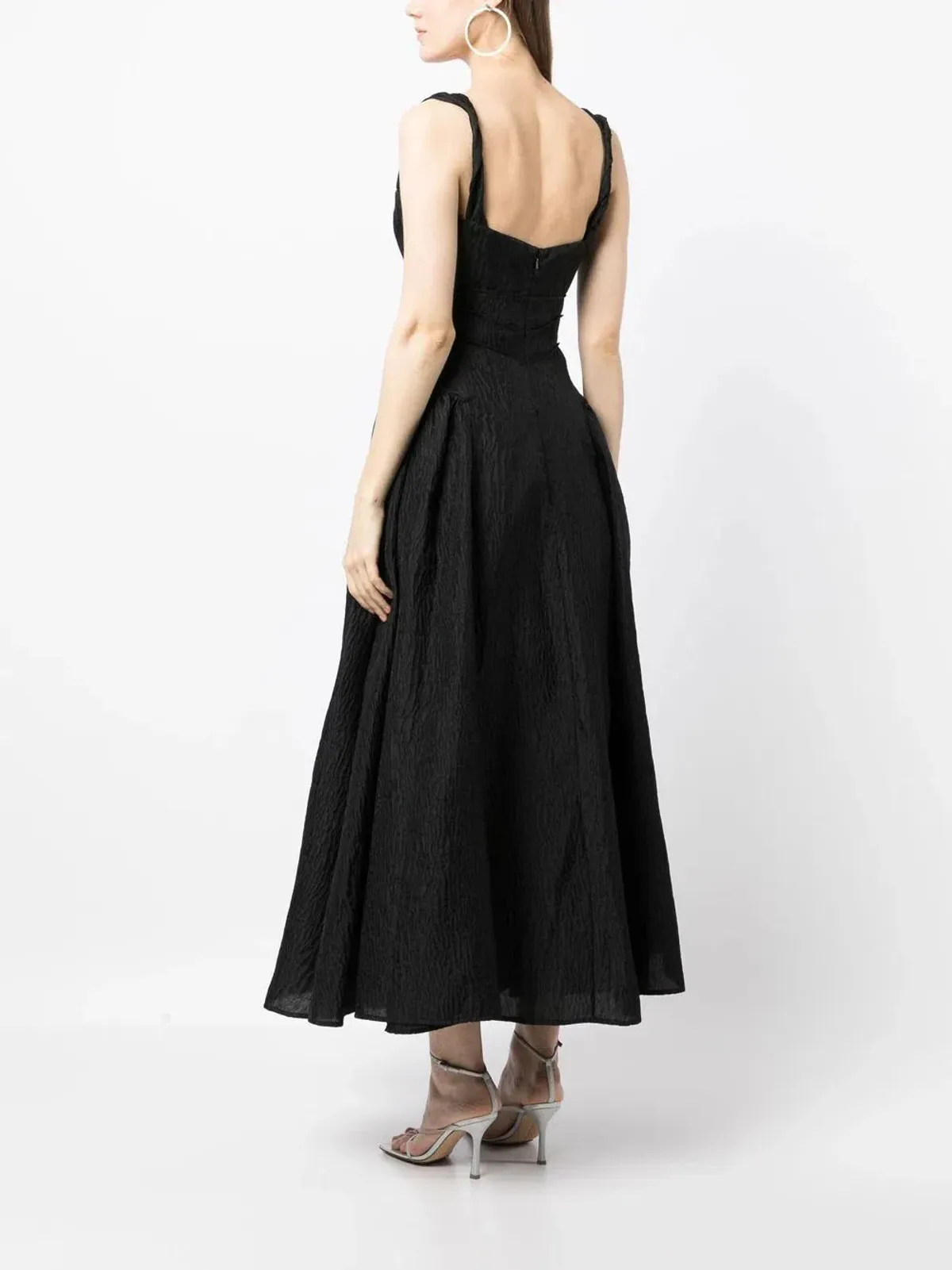 Rachel Gilbert Sophy Strap Dress in Black Size 5 / AU 16 - Image 2