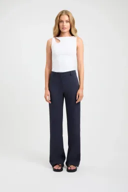 Kookai Oyster Suit Pant Navy Size 8 for rent on The Volte - image 1