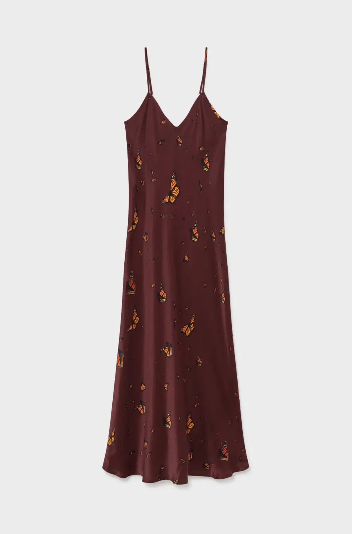 Silk Laundry 90s Slip Dress Print Size M  - Image 3