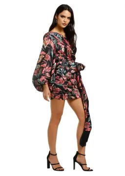 Bronx and Banco Flamingo Mini Dress Multi Floral Size 8 for rent on The Volte - image 1