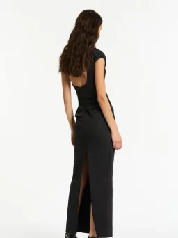 Sir The Label Giacomo Gathered Gown in Black Size 0 / AU 6 for rent on The Volte - image 6