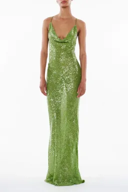 Rat and Boa Gaia Dress Green Size XS/Au 6 for rent on The Volte - image 2
