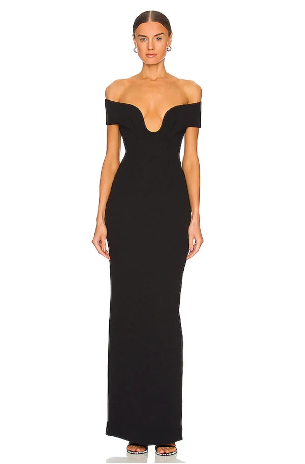 Solace London Marlowe Gown Black Size 6 - Image 1