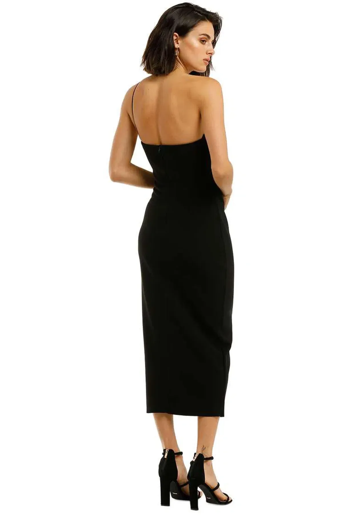 Bec & Bridge Raphaela Midi Dress Black Size 10 - Image 3