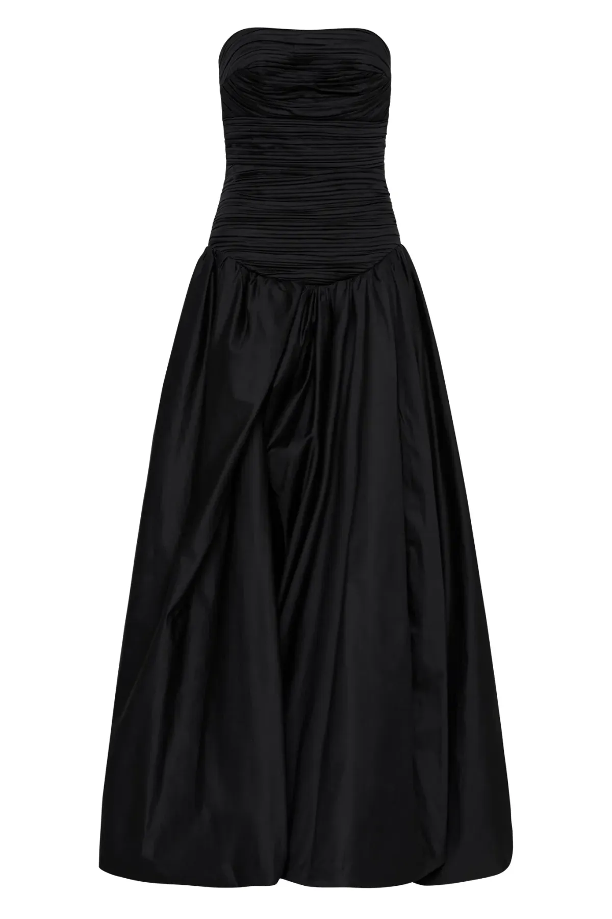 Aje Violette Bubble Hem Maxi Dress Black Size 8 - Image 6