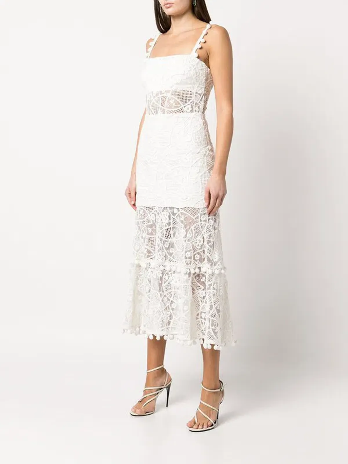 Alexis Lucila Dress White Size 8 - Image 2