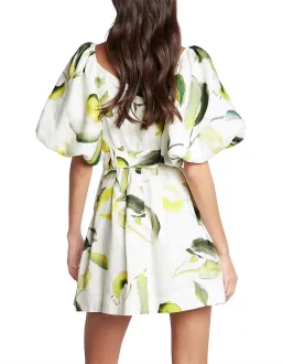 Aje Zest Mini Dress Tropical Lime Size 8  for rent on The Volte - image 5