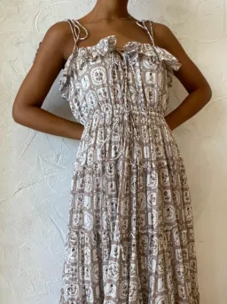 Palm Noosa With Love From Dress Print Size 6 for rent on The Volte - image 3