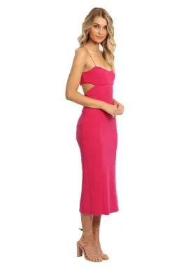 Bec & Bridge Amelie Panel Dress Pink Size 8 for rent on The Volte - image 4