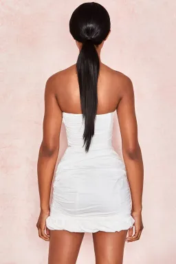 House of CB Rema Mini Dress White Size M Au 10  for rent on The Volte - image 4