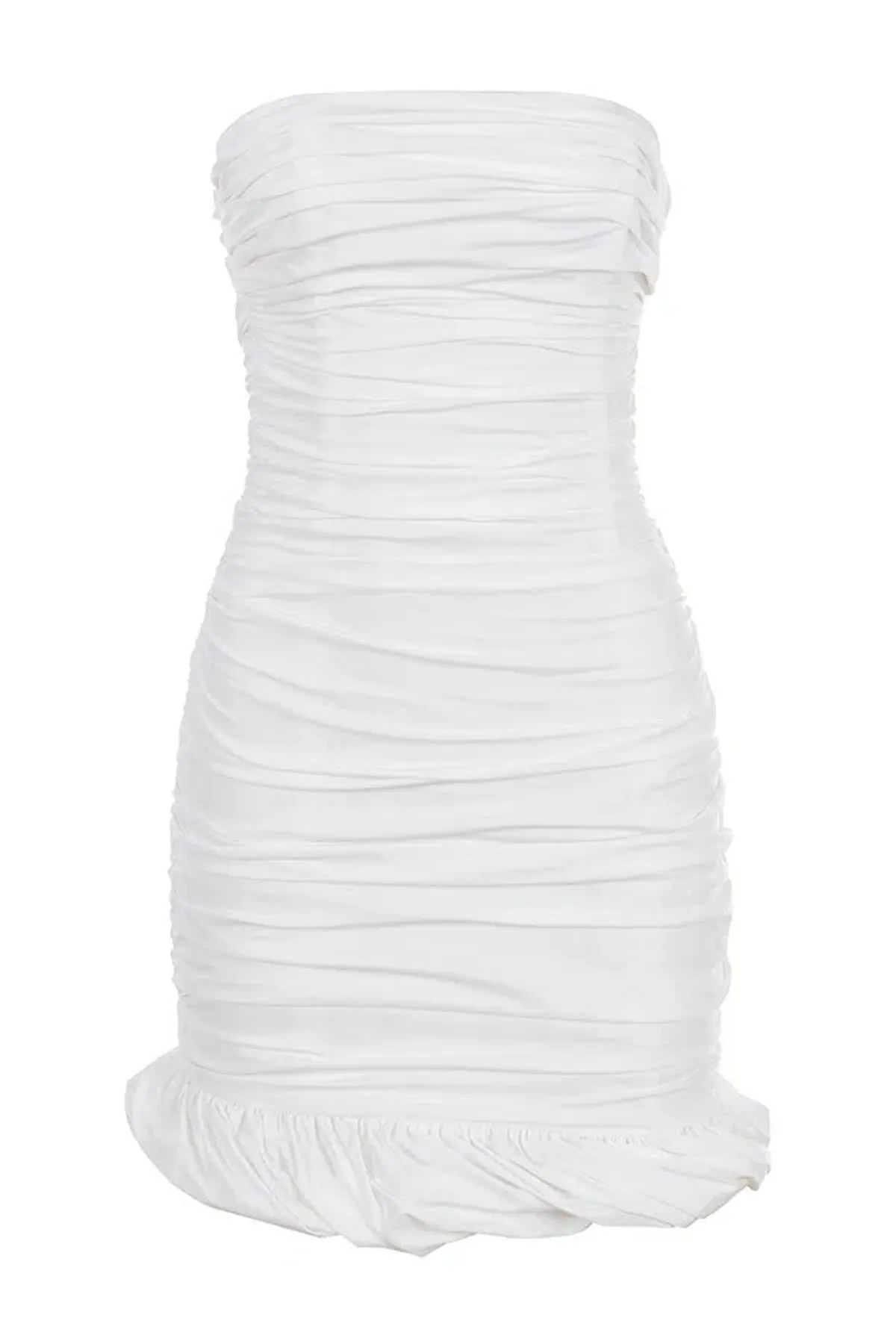 House of CB Rema Mini Dress White Size M Au 10  - Image 5
