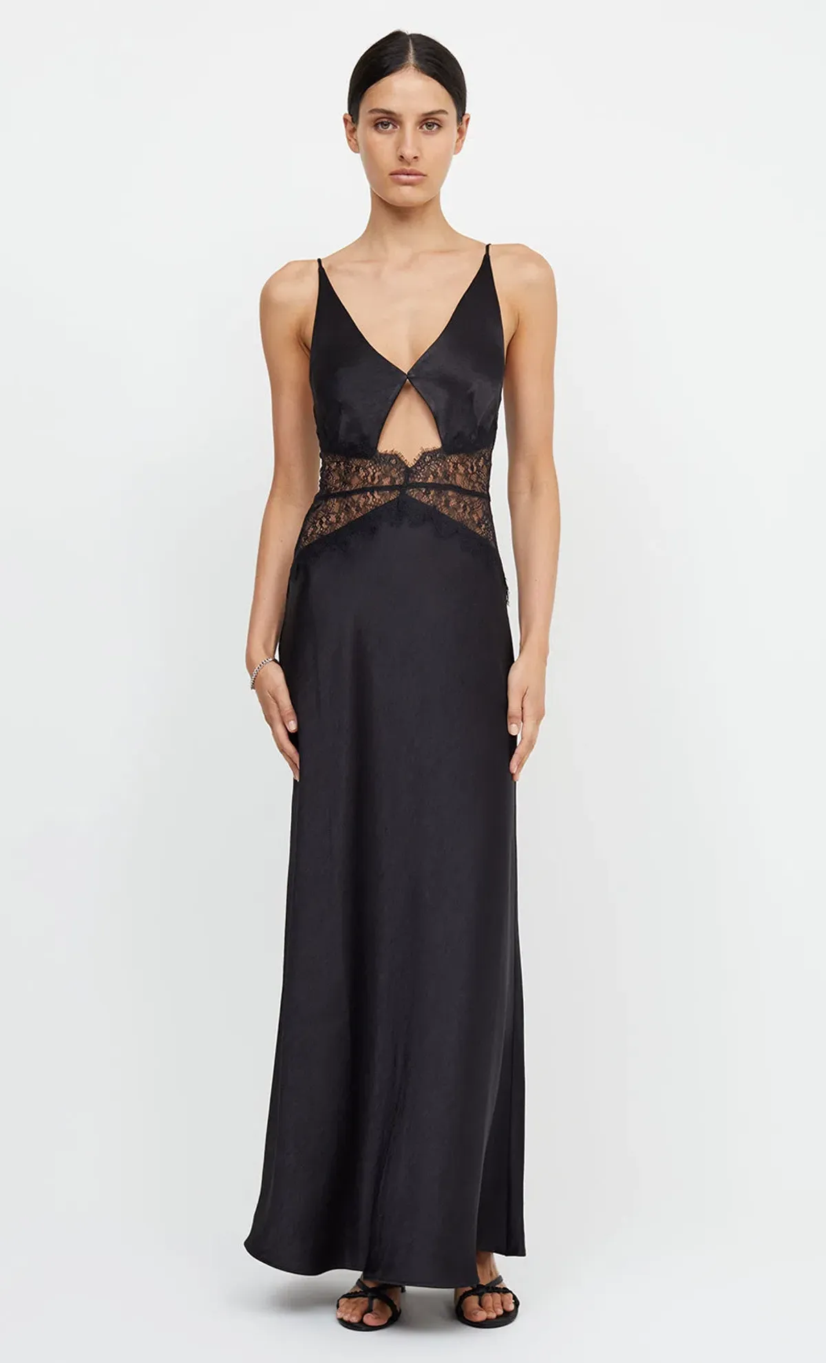 Bec & Bridge Camille Maxi Dress Black Size 10 - Image 1