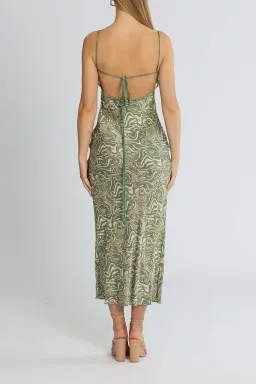 Bec and Bridge Alanis Maxi Dress Green Size 6 for rent on The Volte - image 4