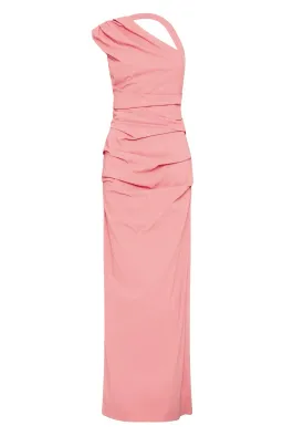Sir the Label Giacomo Gathered Maxi Dress Pink Size 12 for rent on The Volte - image 3