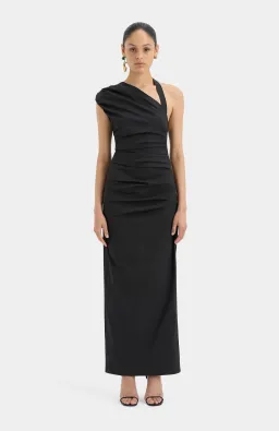 Sir the Label Giacomo Gathered Gown Black Size 10 for rent on The Volte - image 1