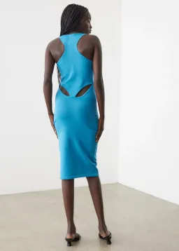 Miaou Akira Dress Blue Size 6 for rent on The Volte - image 3