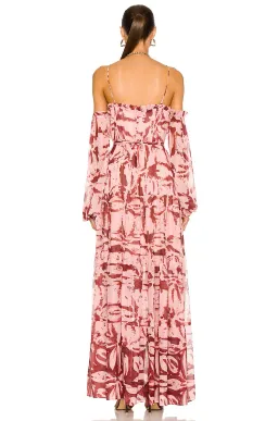 Alexis Dahlia Maxi Dress  for rent on The Volte - image 3