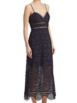 Zimmermann Jaya Black Dress Size 8 for rent on The Volte - image 2