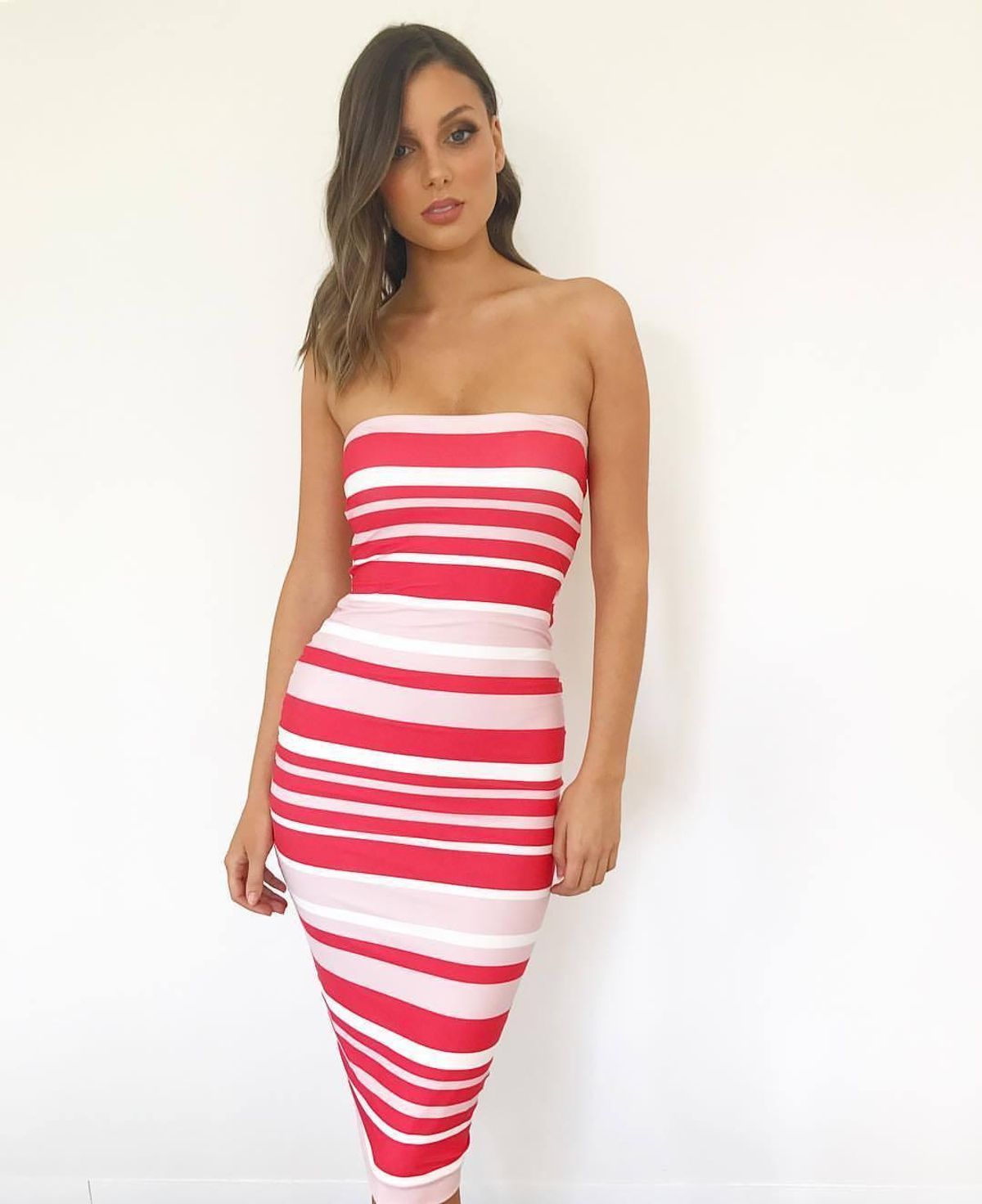 Kookai- Bay Stripe Dress - Image 1