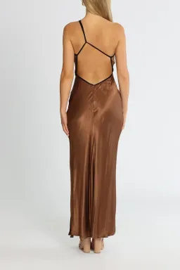 Bec and Bridge Kehlani Maxi Dress in Chocolate Size 6 for rent on The Volte - image 5
