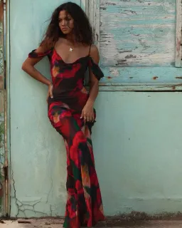 Rat & Boa Adriana Dress Floral Size S / AU 8 for rent on The Volte - image 1