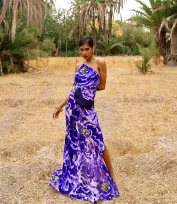 Rat & Boa Simonetta Maxi Dress Purple Size M / 10 AU for rent on The Volte - image 1