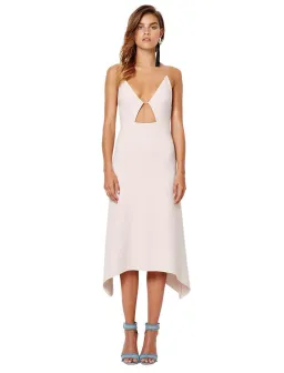 Bec & Bridge Lady Allure Cut Out Midi Dress in Bone Size 8 for rent on The Volte - image 1