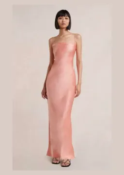 Bec & Bridge Dreamer Tie Maxi Dress Coral Size AU 6 for rent on The Volte - image 1
