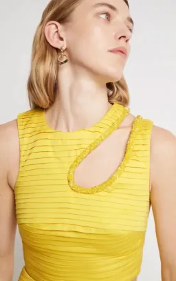 Aje Jolie Abstract Cut Out Top Size 14 & Jolie Asymmetric Midi Skirt Size 12  for rent on The Volte - image 4