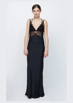 Bec & Bridge Lucille Lace Maxi Dress Black Size 8 for rent on The Volte - image 1