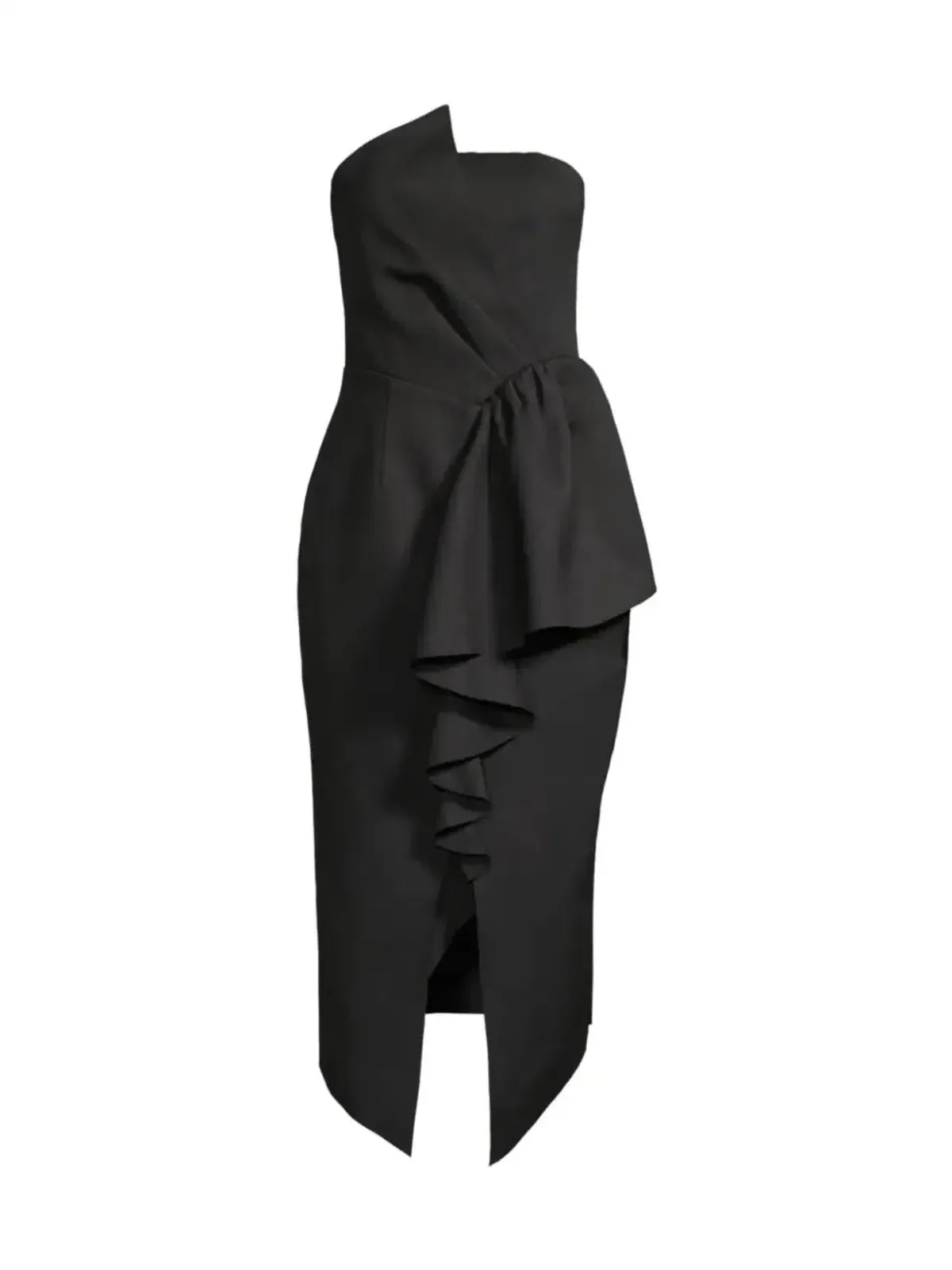 Elliatt Reception Midi Dress in Black Size L / AU 12 - Image 3