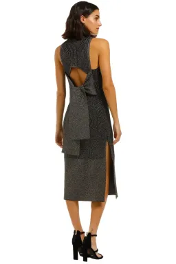 Camilla and Marc Perry Dress in Gunmetal Size 10 for rent on The Volte - image 3