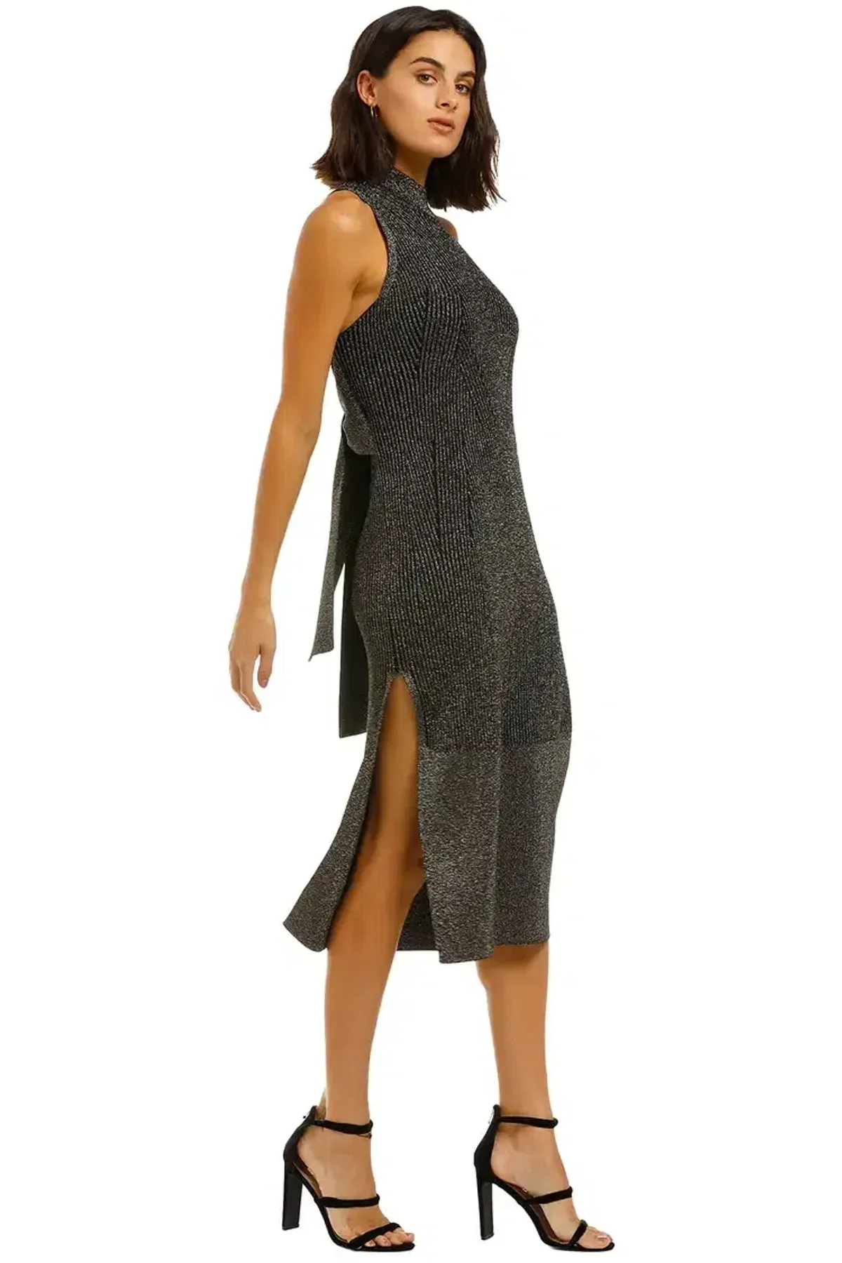 Camilla and Marc Perry Dress in Gunmetal Size 12 - Image 2