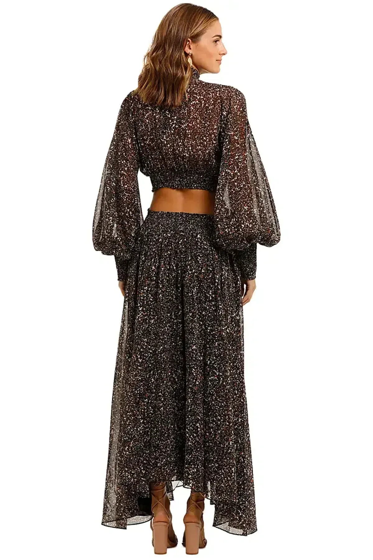 Camilla and Marc Cirro Midi Dress Print Size 8 - Image 3