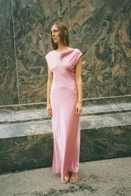 Paris Georgia Raina Dress Dusty Pink Size 10  for rent on The Volte - image 3