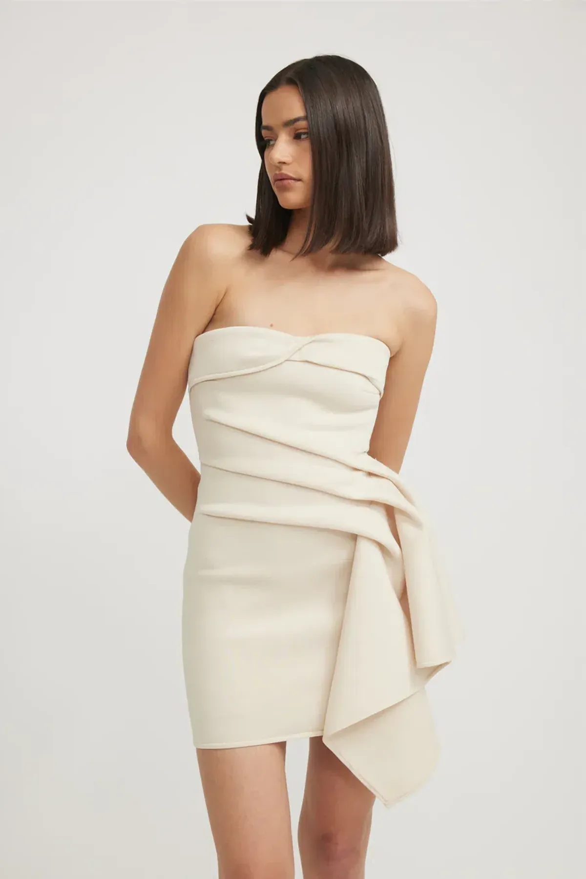 Tojha Nevie Dress Milk - Image 4