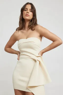 Tojha Nevie Dress Milk for rent on The Volte - image 1