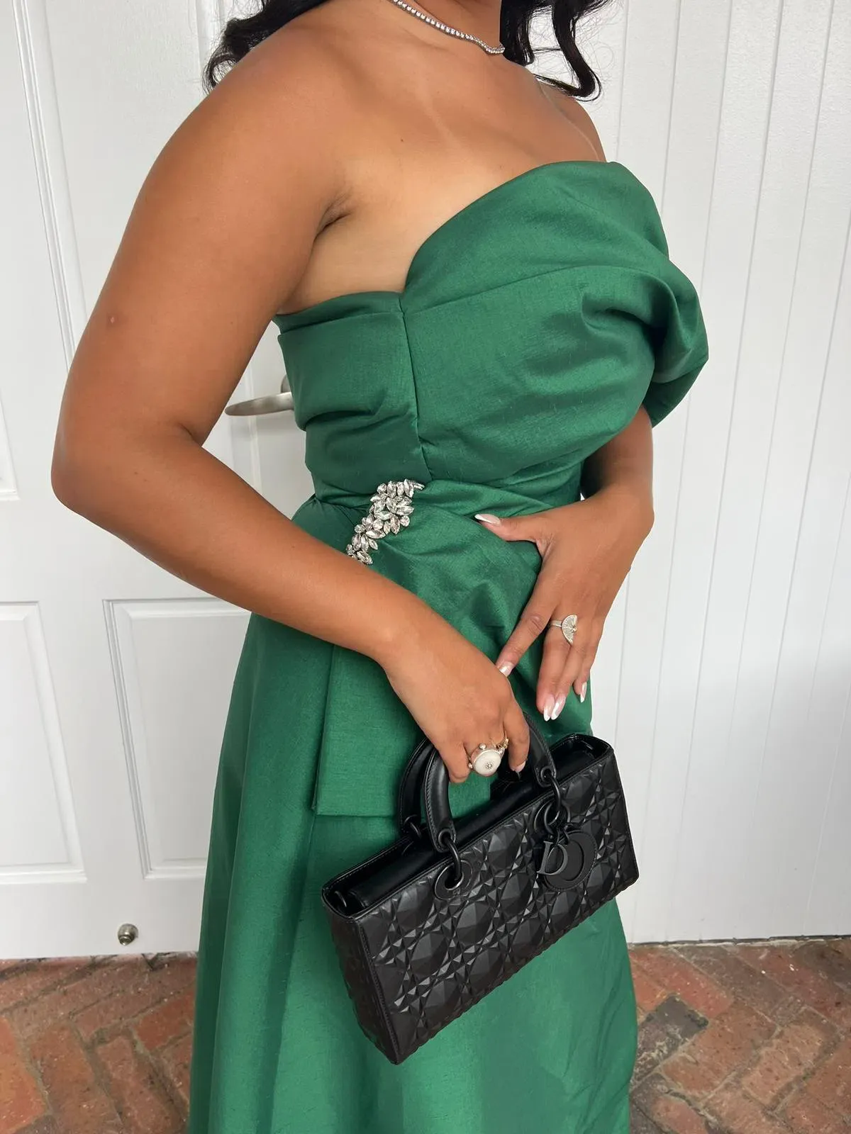 Rachel Gilbert Archer Gown Green Size 3 / AU12 - Image 2