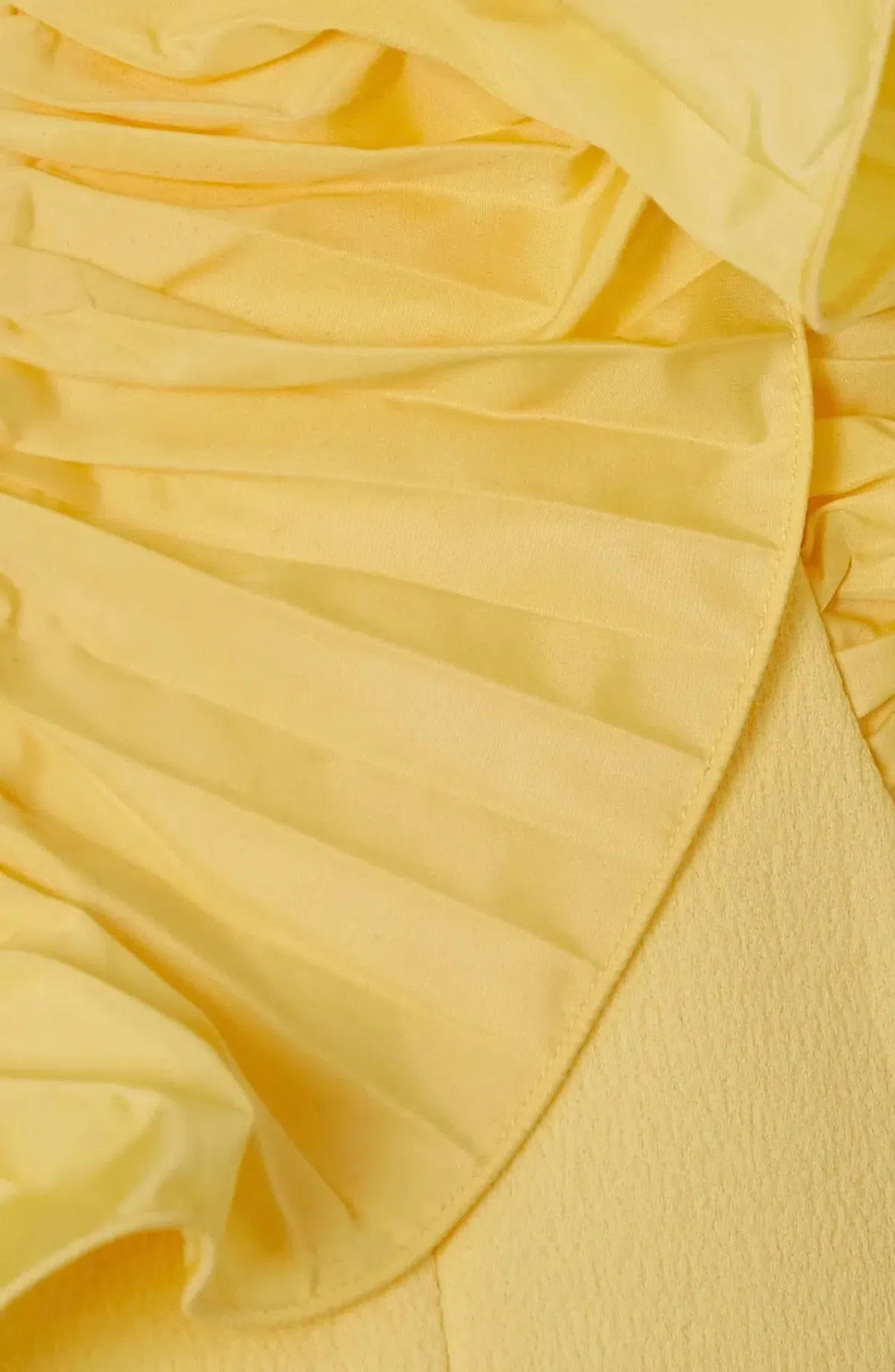 Rebecca Vallance Chloe Midi Dress Yellow Size 10 - Image 6