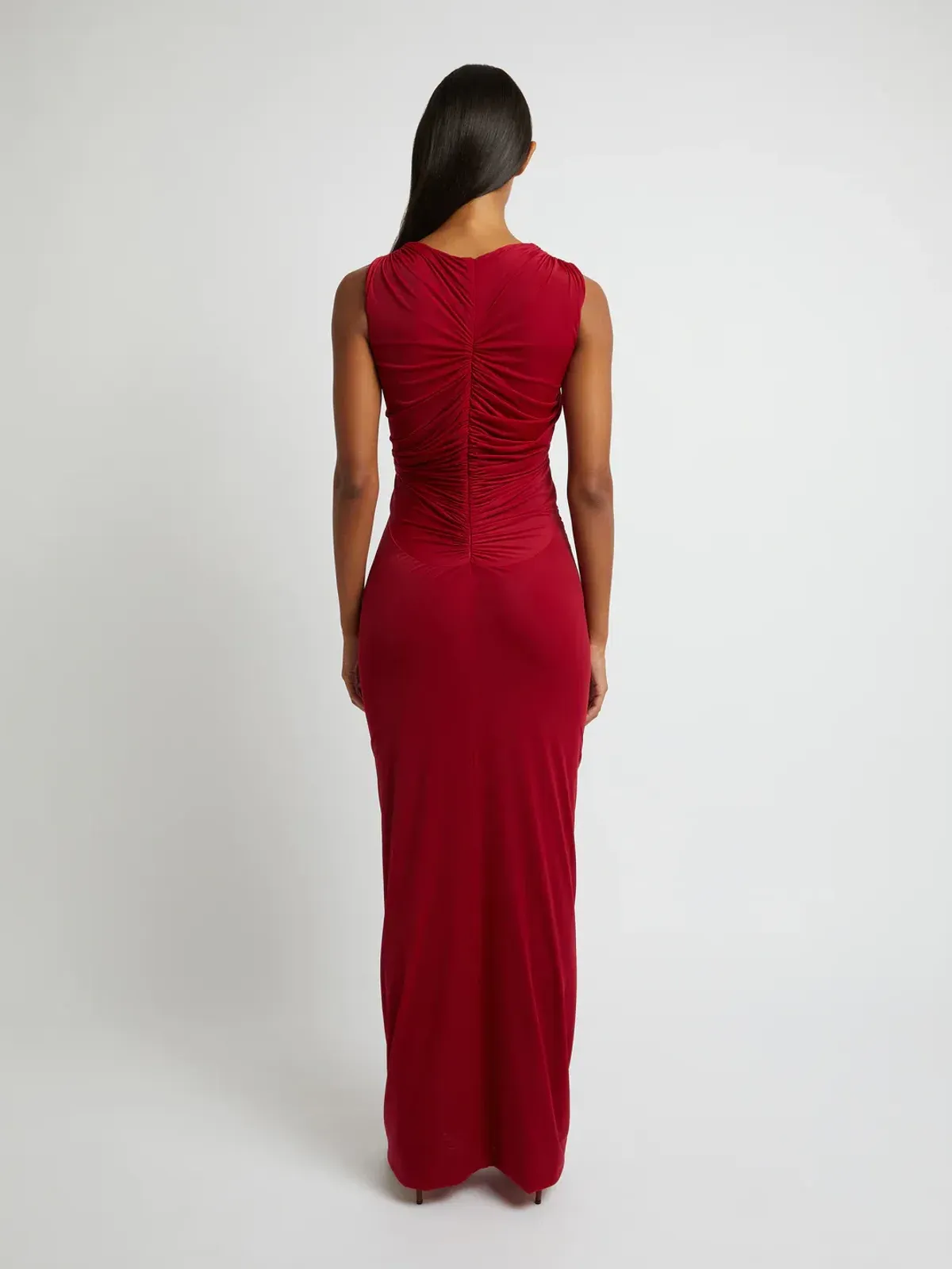 Christopher Esber Venus Tank Dress Cherry Size 6 - Image 5