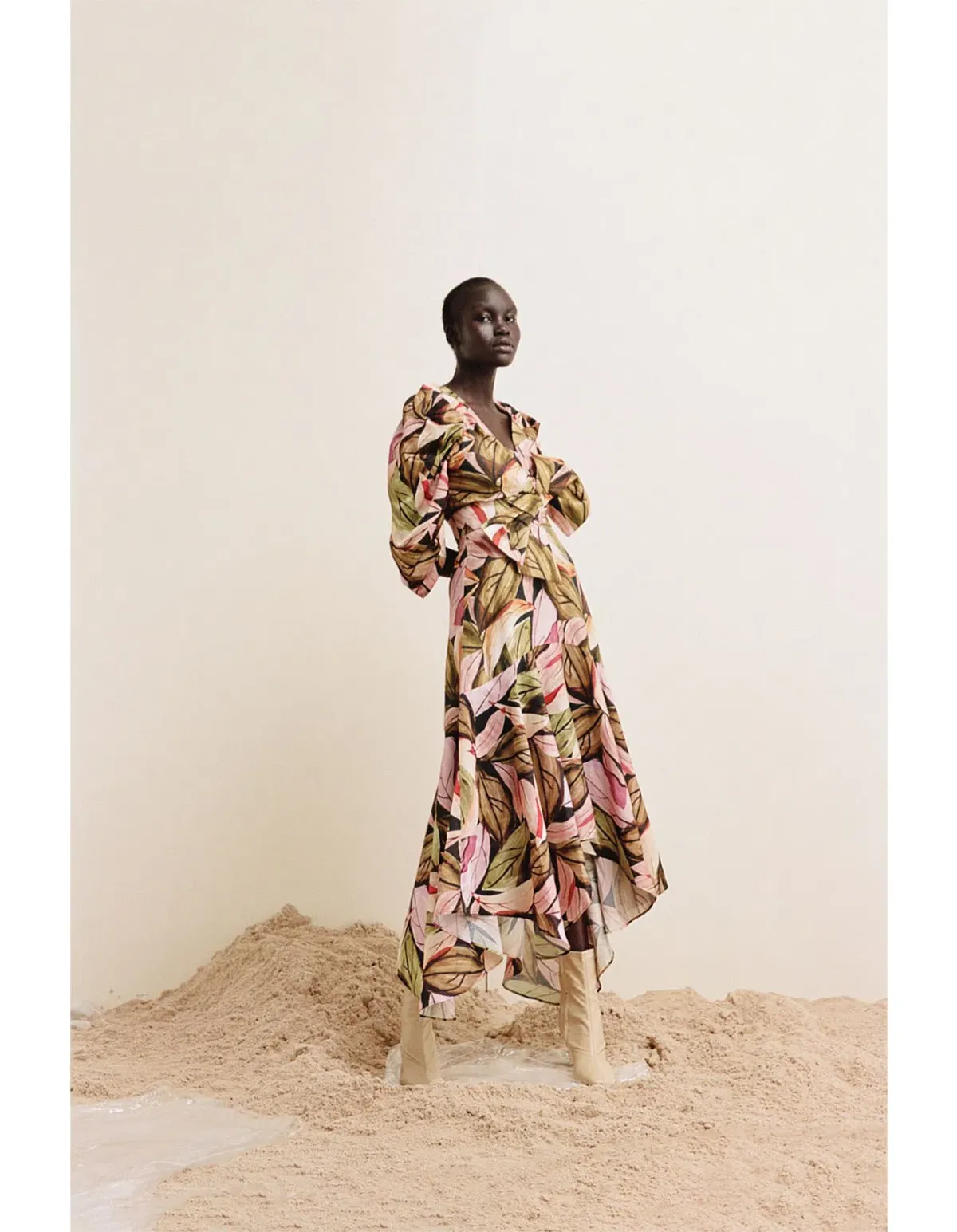 Acler Ellis Dress Print Size 12 - Image 1