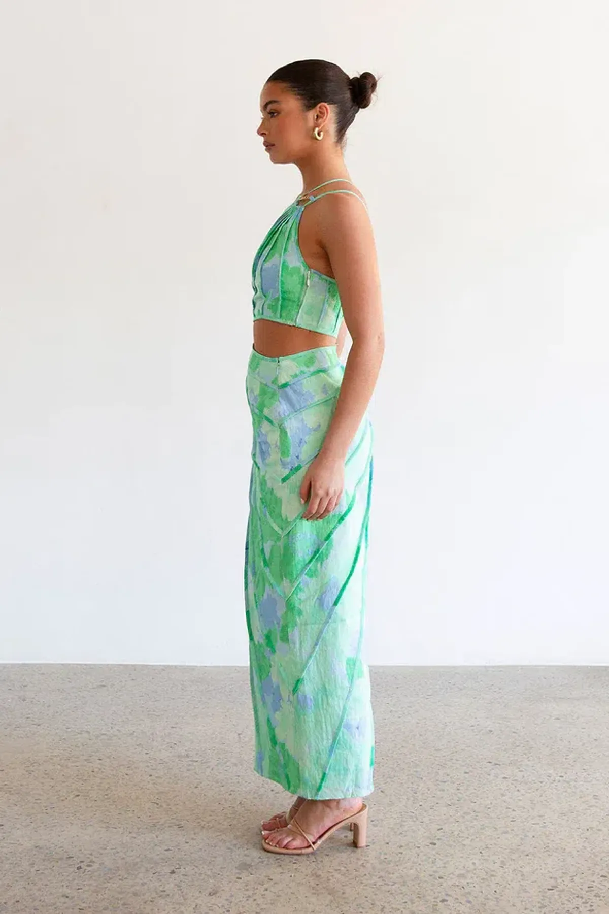 Zaco Jaliyah Dress in Blue Gerbera Size M / AU 10 - Image 2