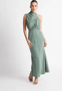 Sheike Park Ave Dress Green Size 14 for rent on The Volte - image 1