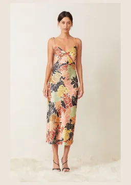 Bec & Bridge Babelini Midi Dress Multi Size 6 for rent on The Volte - image 1
