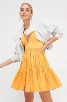 Sheike Tessa Mini Dress Orange Size 8 for rent on The Volte - image 5