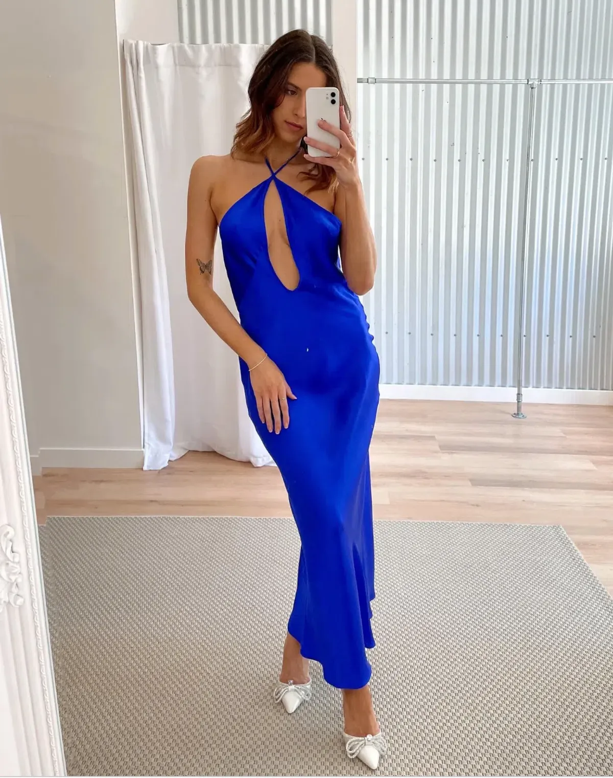 Natalie Rolt Irena Maxi Dress Blue Size 0 / AU 6 - Image 4