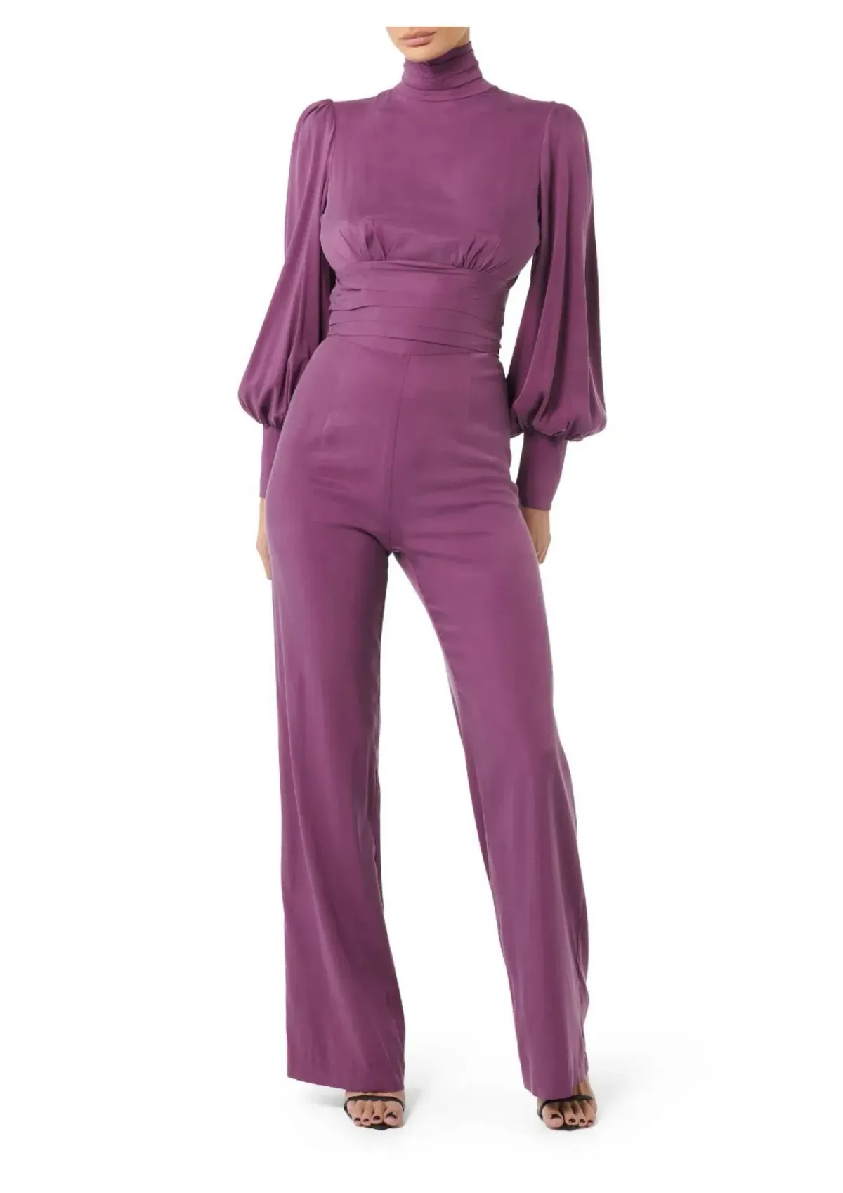 DIIDA Dynasty Open Back Blouse & Pants Set Mauve Size 10 - Image 1
