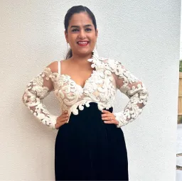 Zimmermann Sensory Velvet Bodice Gown Black/White Size 3 / AU 14 for rent on The Volte - image 4