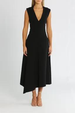 Camilla and Marc Aberdeen Midi Dress in Black Size 6 for rent on The Volte - image 1
